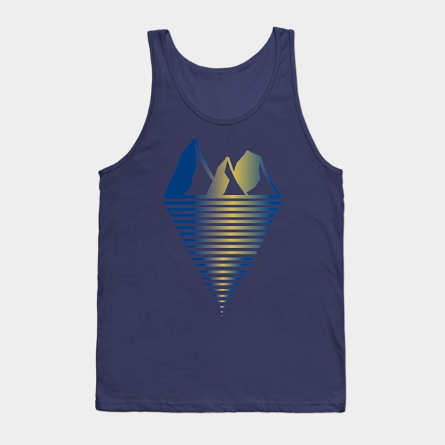 Mountain Inlet Tank Top by SmartCraftCo